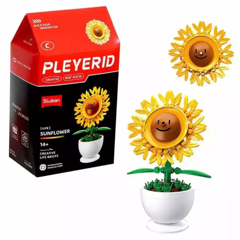 Sluban Pleyerid M38-B1073C Sunflower Set