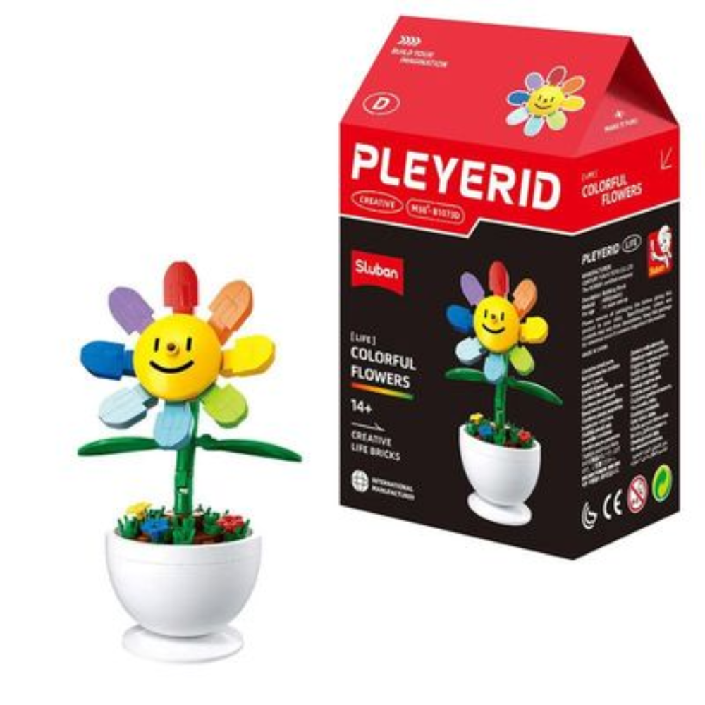 Sluban Pleyerid M38-B1073D Colorful Flowers