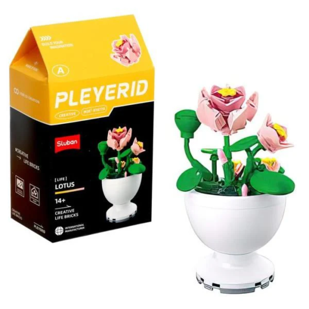 Sluban Pleyerid M38-B1077A Lotus Set
