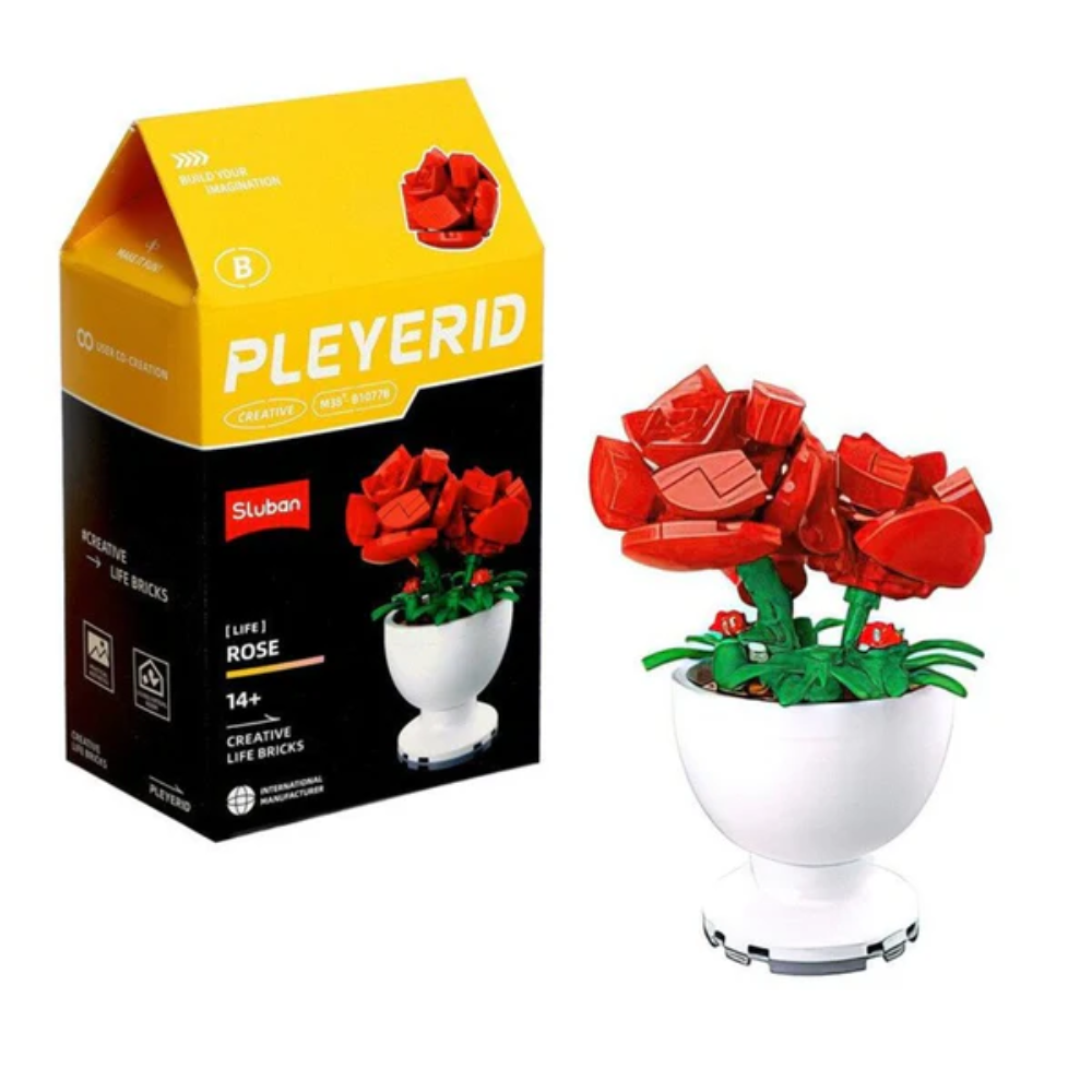 Sluban Pleyerid M38-B1077B Rose Set