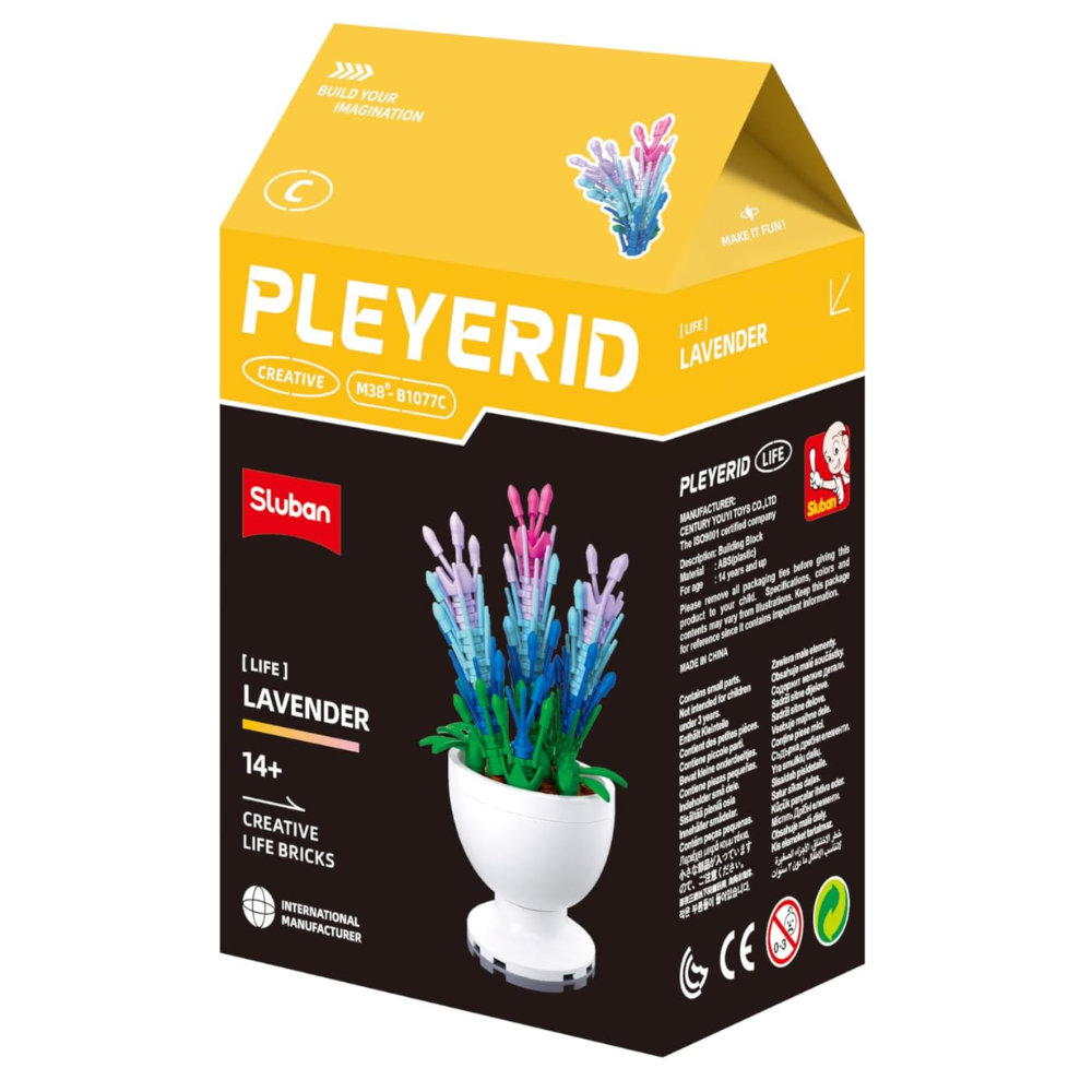 Sluban Pleyerid M38-B1077C Lavender Set
