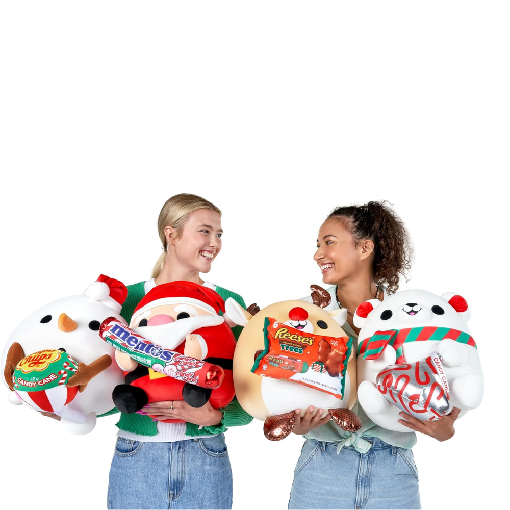 Snackles Christmas Santa Claus & Mentos 14 Inch Plush – Toys4you