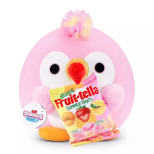 Snackles Series 2 - 14" Plush - Tucan & Fruit-tella