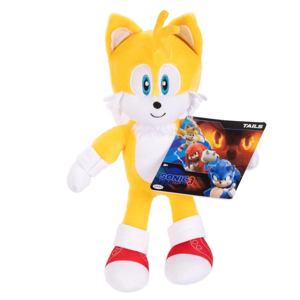 Sonic The Hedgehog 3 Movie 9" Plush - Tails