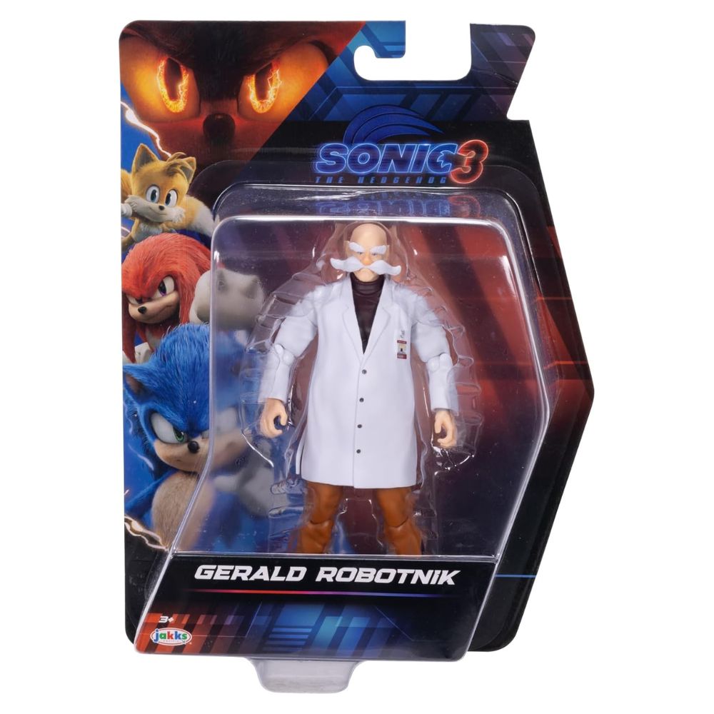 Sonic The Hedgehog Sonic 3 Movie Gerald Robotnik Action Figure