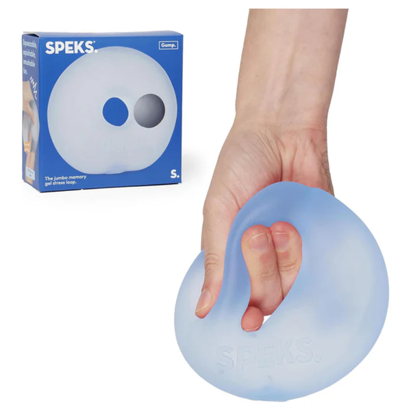 Speks Gump Jumbo Memory Gel Stress Loop Dew