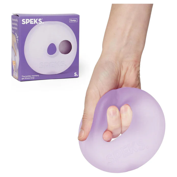 Speks Gump Jumbo Memory Gel Stress Loop Mist