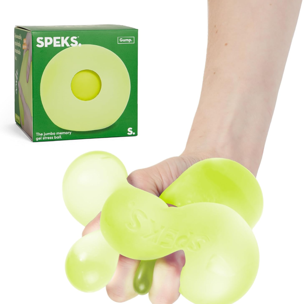 Speks Jumbo Gump Stress Balls Ultra Soft Squishy Fidget Toy - Algae