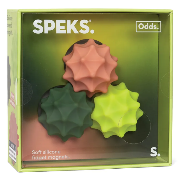 Speks Odds Silicone Magnets Vivid Spurs Pack of 3 Odds3VividSpurs