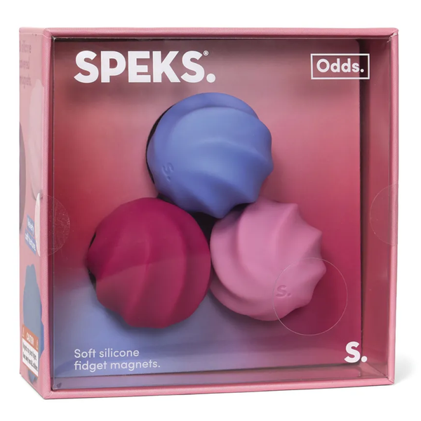 Speks Odds Silicone Magnets Vivid Swirls Pack of 3 Odds3VividSwirls