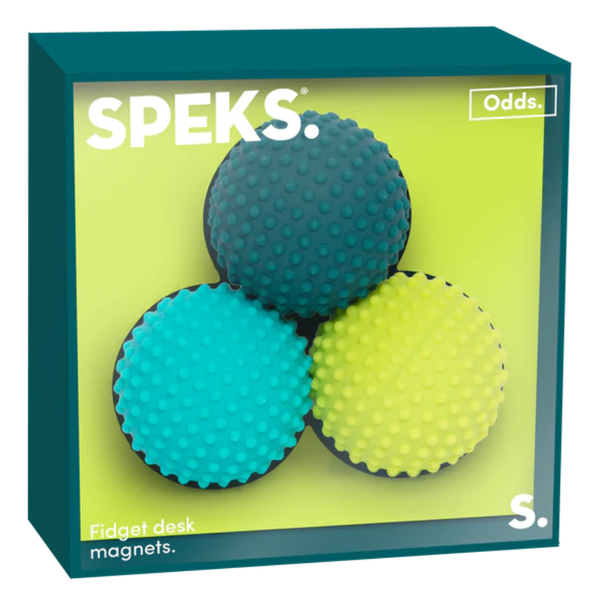 Speks Odds Soft Silicone Fidget Magnets Green