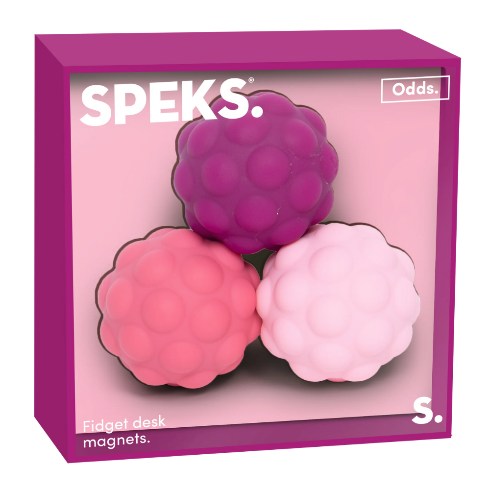 Speks Odds Soft Silicone Fidget Magnets Purple