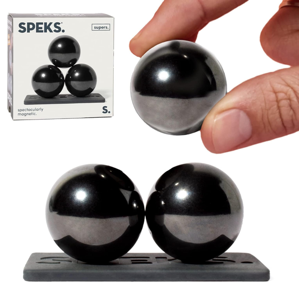 Speks Supers Magnetic Balls Fidget Toy Gunmetal