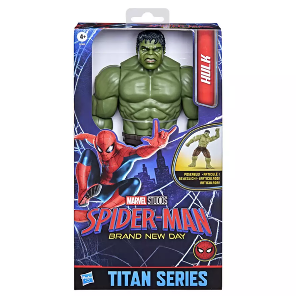 Spider-Man Titan Series Hulk 11.7 Inches Action Figure