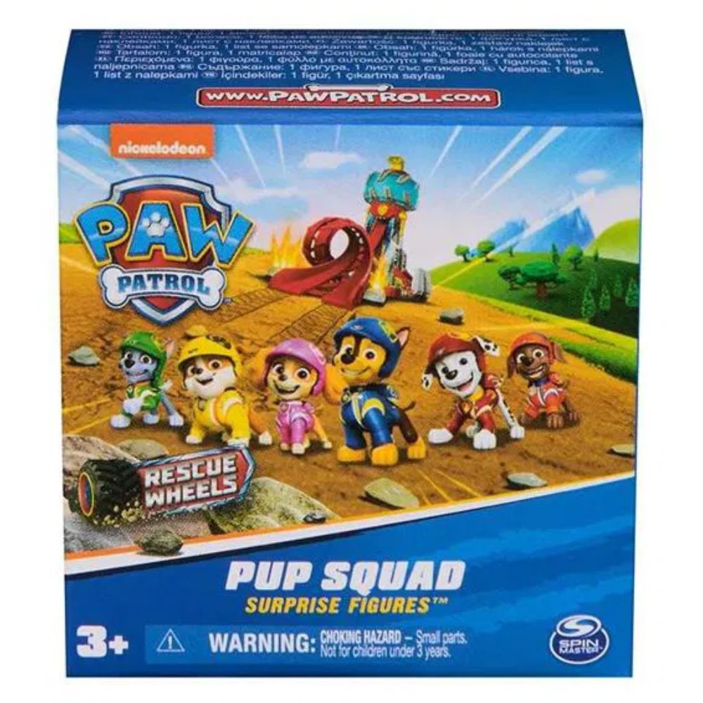 Spin Master Paw Patrol Resue Wheels collectible figures