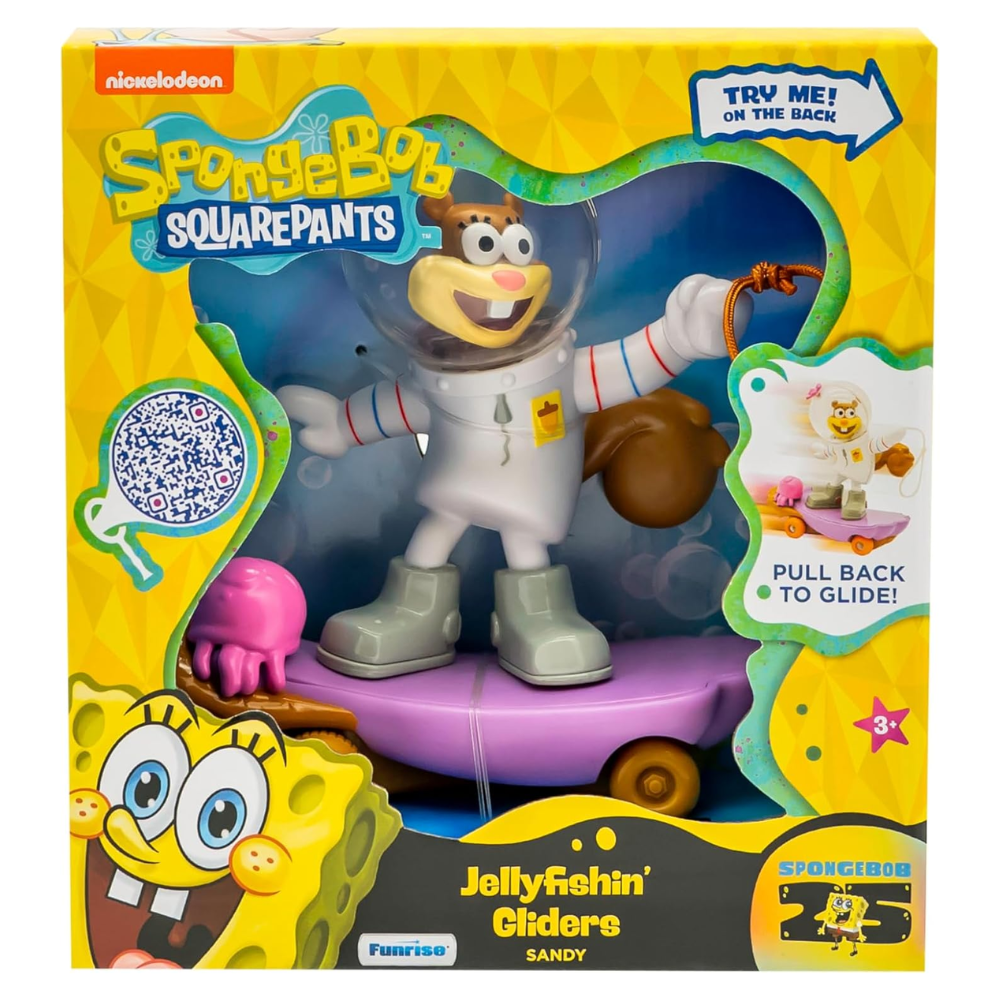 SpongeBob SquarePants Jelly Fishin' Gliders Sandy Cheeks Action Figure