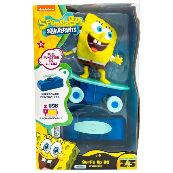 SpongeBob SquarePants Surf's Up RC Spongebob Real Surf Action