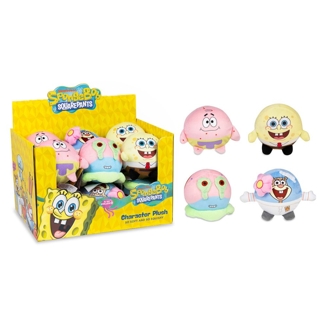 Spongebob Slow Rise Plush Assorted