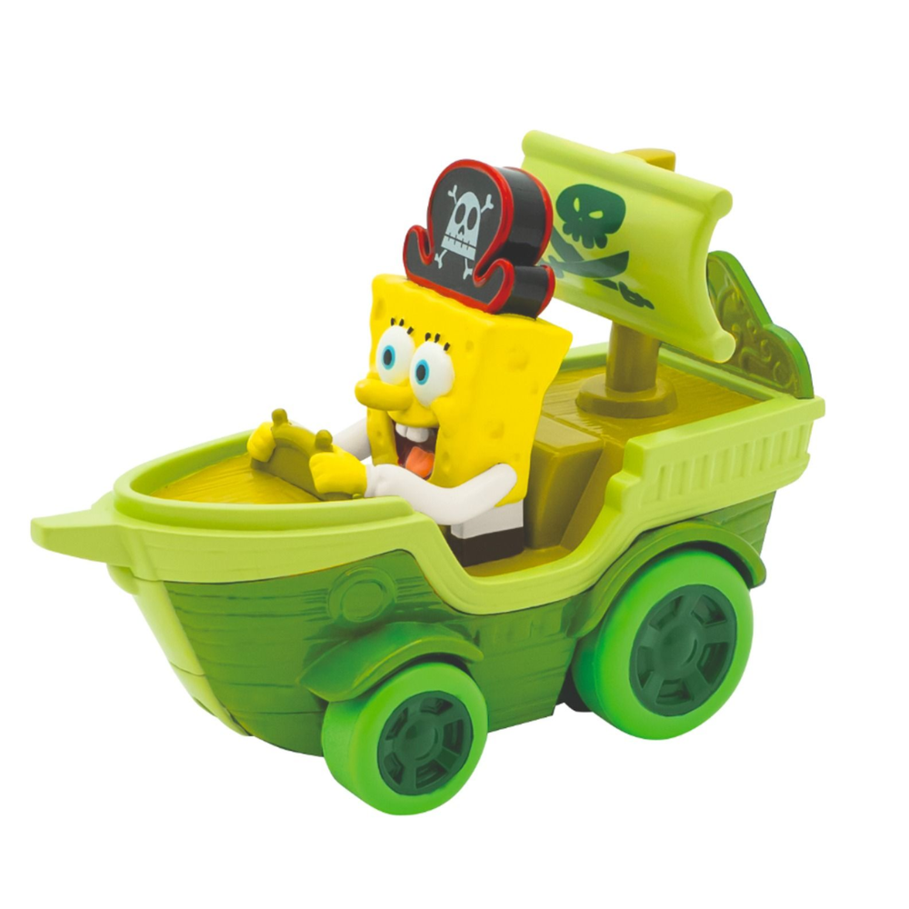 Spongebob Squarepants Movie: Search for Squarepants Bikini Bottom Boaters Spongebob Vehicle