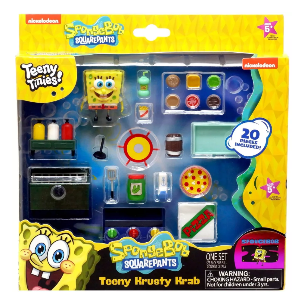 Spongebob Squarepants Teeny Tinies! Teeny Krusty Krab Playset