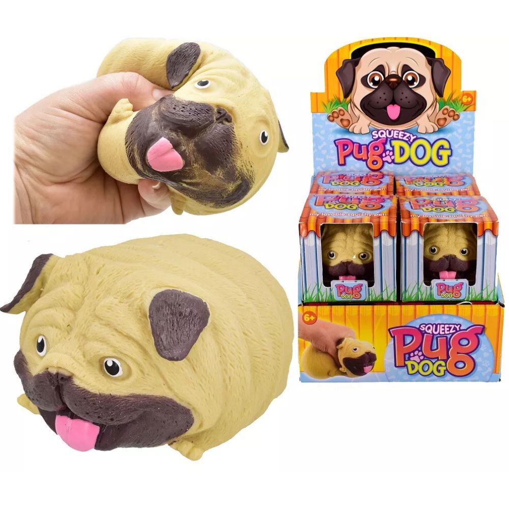 Squeezey Pug Dog