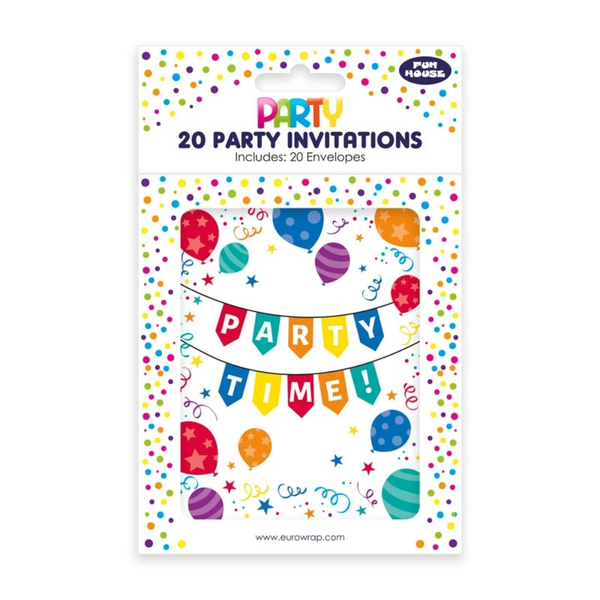 Party Time Invitations