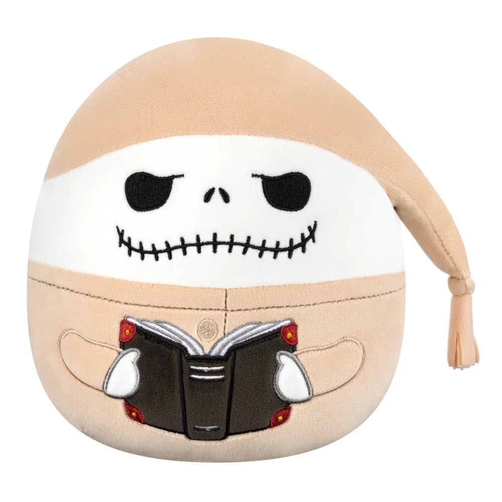 Squishmallows 8" Jack Skellington In Pajamas Nightmare Before Christmas Plush