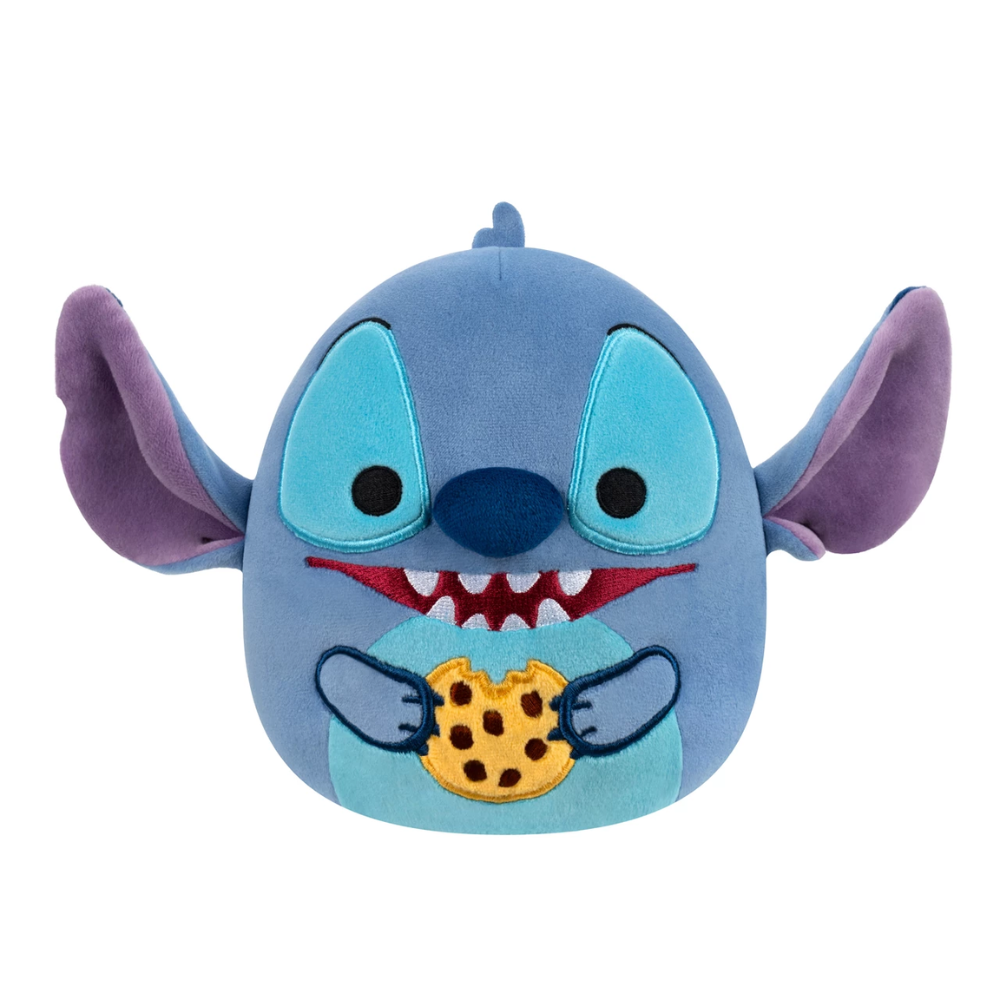 Squishmallows 8" Stitch Eating Chocolate Chip Cookie Lilo & Stitch Plush
