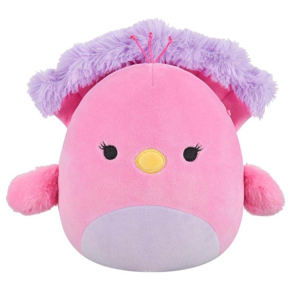 Squishmallows Sweetpea the Pink and Purple Peacock 7.5" Plush