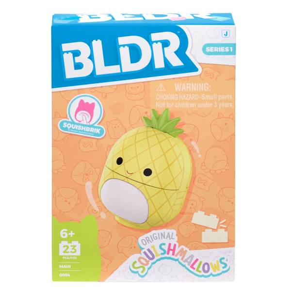 Squishmallows Maui The Pineapple BLDR Buildable Figure