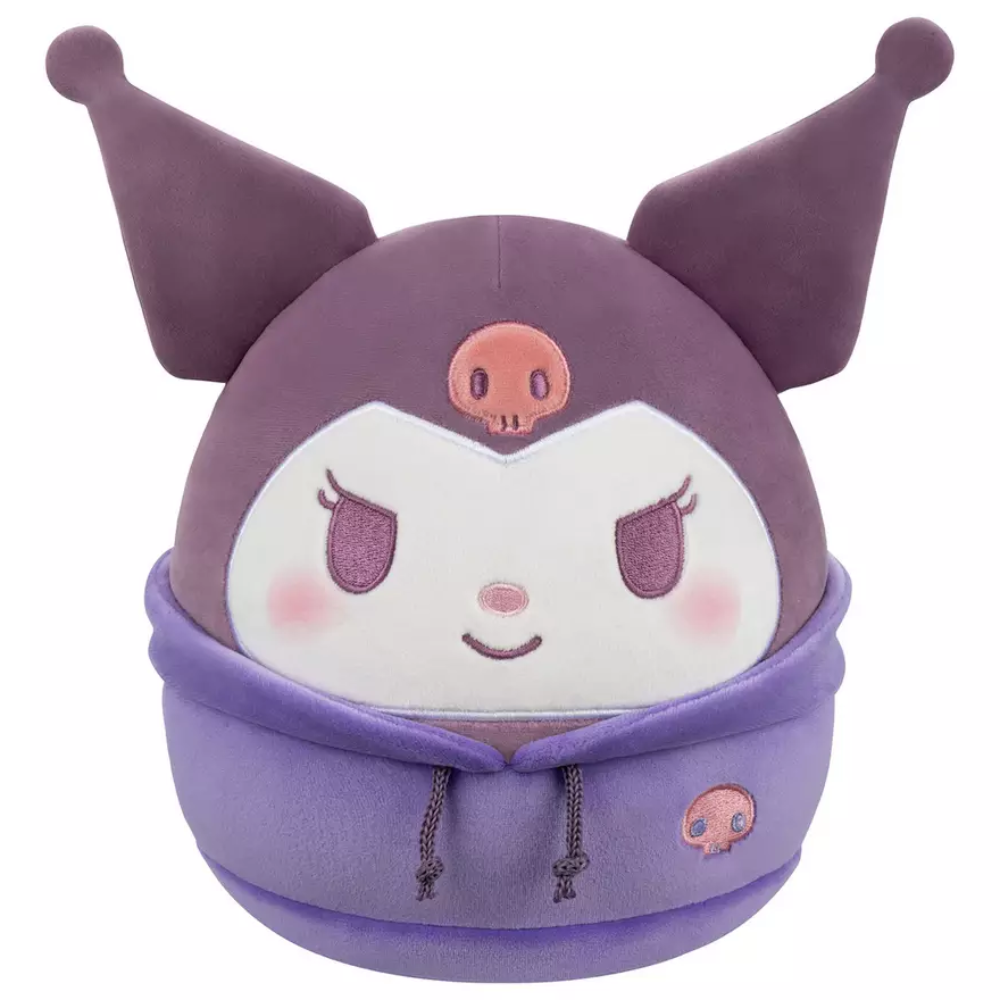 Squishmallows Sanrio 8" Dabodabo Hoodie Kuromi Plush
