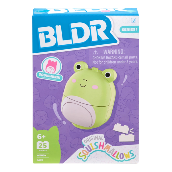 Squishmallows Wendy The Frog BLDR Buildable Figure