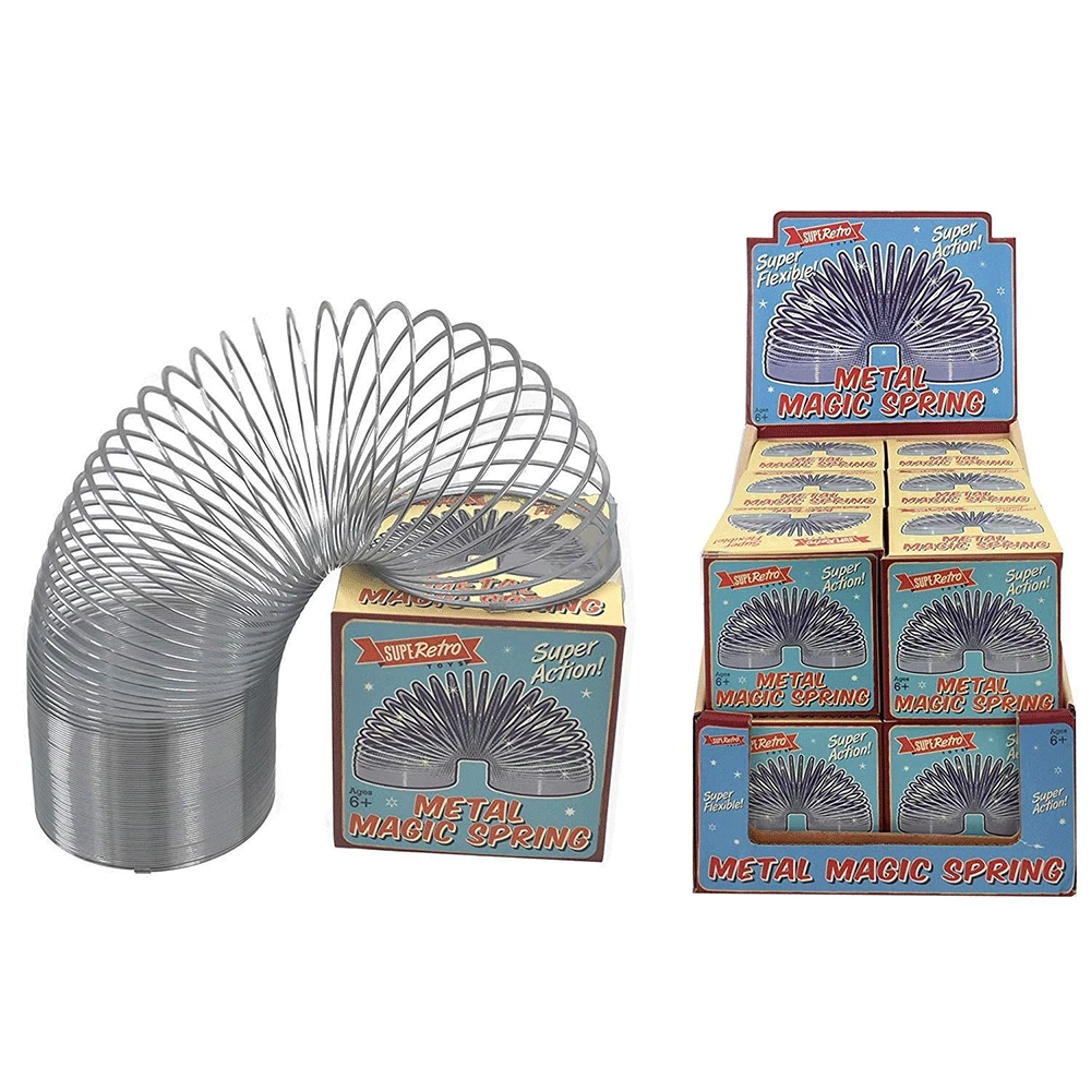 Funky Metal Spring Super Retro Metal Magic Spring – Toys4you