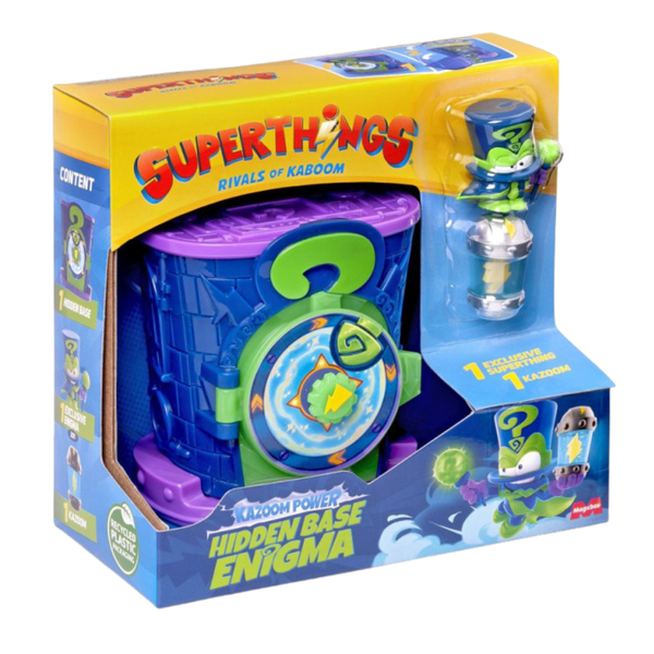 Superthings Kazoom Power Hidden Base Enigma