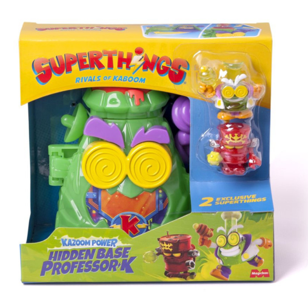 Superthings Kazoom Power Hidden Base Professor K