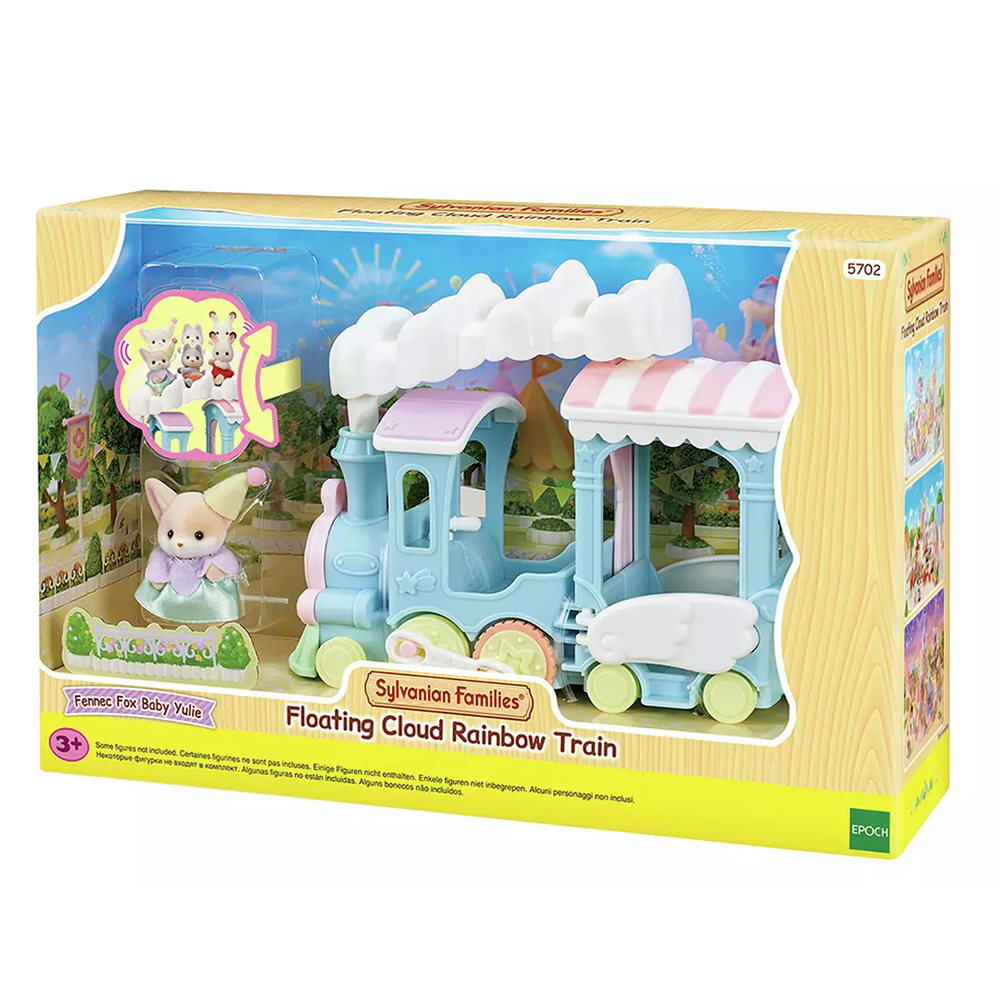 Sylvanian Floating Cloud Rainbow Train