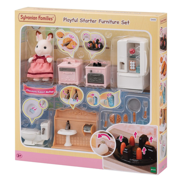 Sylvanian Families 5449 Playful Starter Funiture Set