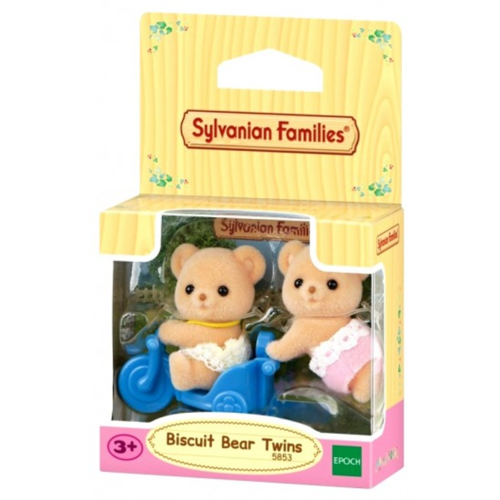 Sylvanian Families 5853 Biscuit Bear Twins