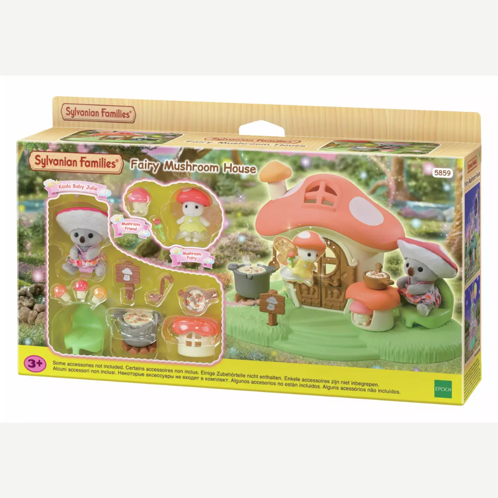 Sylvanian Families 5859 Fairy Mushroom House Playset