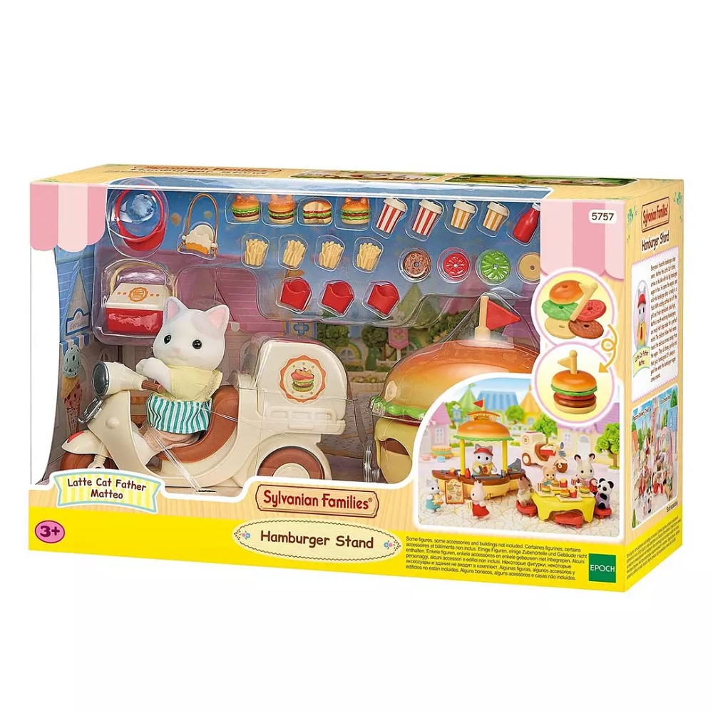 Sylvanian Families 5757 Hamburger Stand