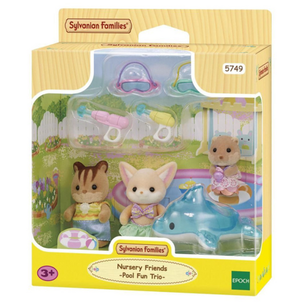 Sylvanian Families Nursery Friends Pool Fun Trio