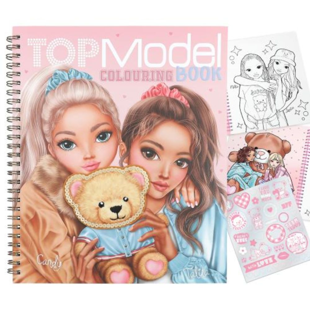 TOPModel Colouring Book TEAM TEDDY – Toys4you