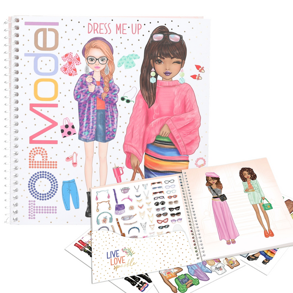 TOPModel Dress Me Up Stickerbook