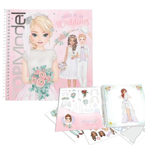 TOPModel Dress Me Up sticker album Wedding