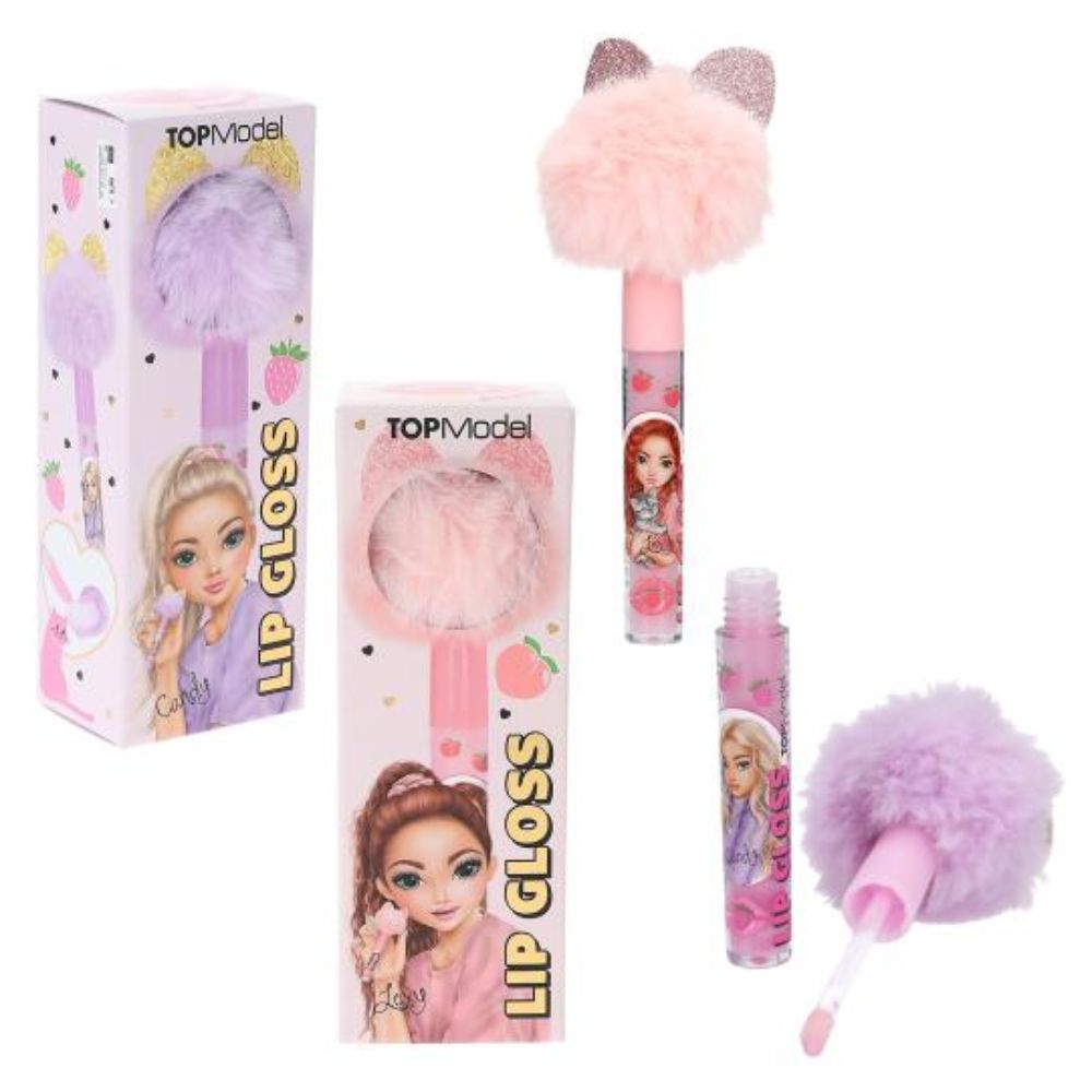 TOPModel Lipgloss Pompom BEAUTY and ME (Peach & Strawbery)
