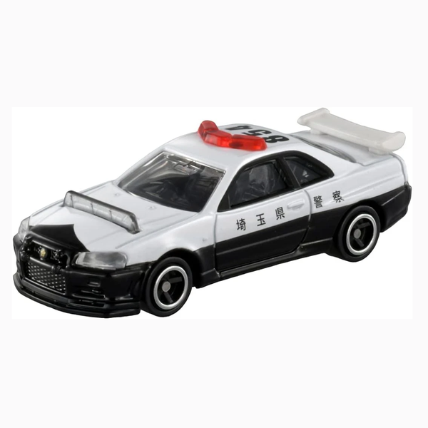 Takara Tomy Tomica Nissan Skyline GT-R BNR34 Police Car Diecast Toy