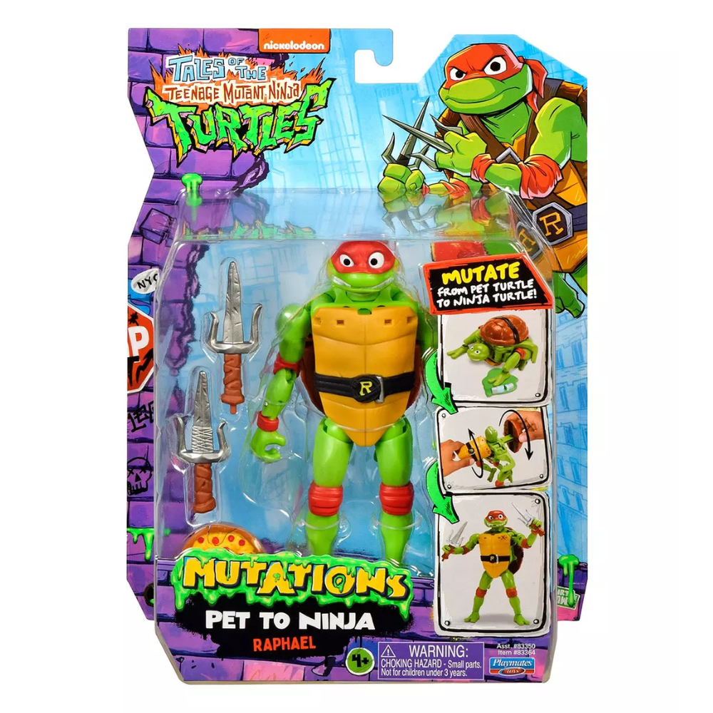 Tales of Teenage Mutant Ninja Turtles: Pet to Ninja Figure - Raphael