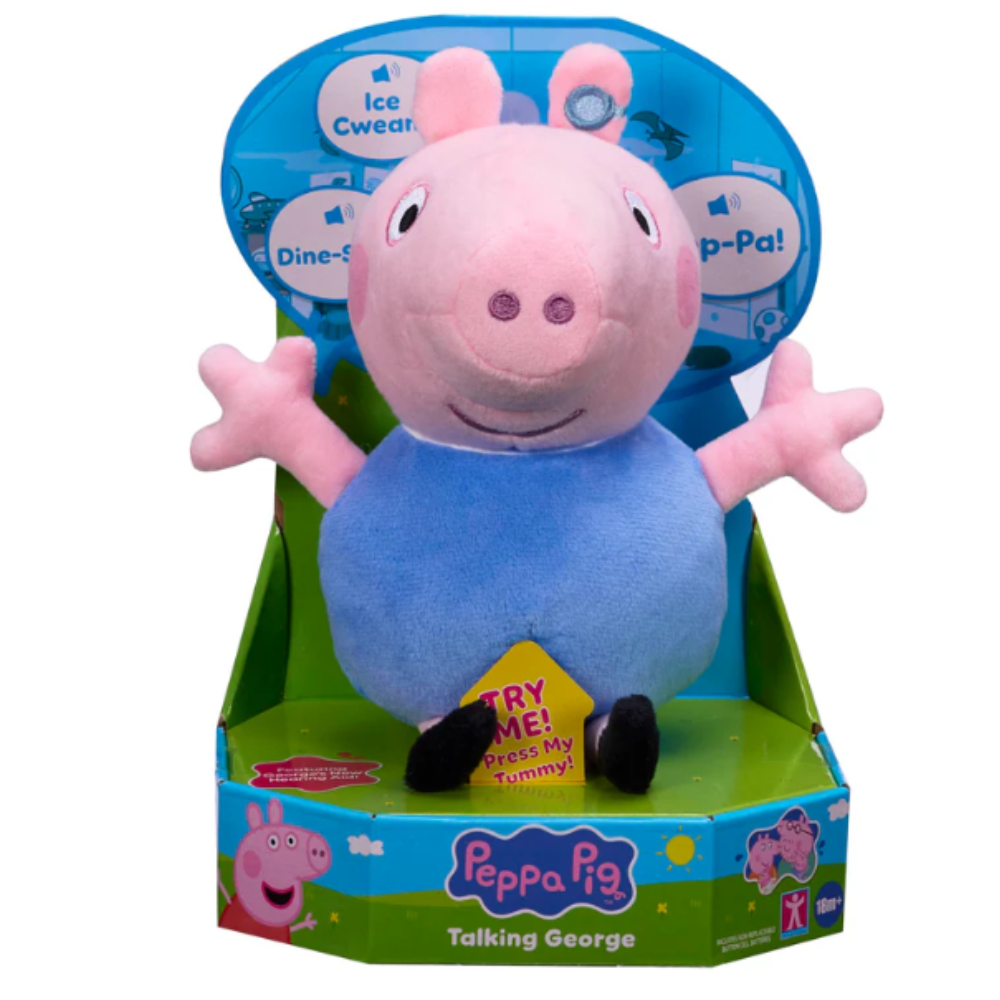 George Peppa Peppa Pig Talking George – Toys4you