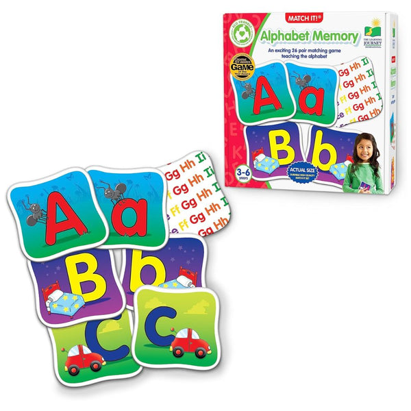 The Learning Journey: Match It! Alphabet Memory