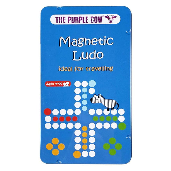 The Purple Cow Magnetic Ludo Mini Travel Game